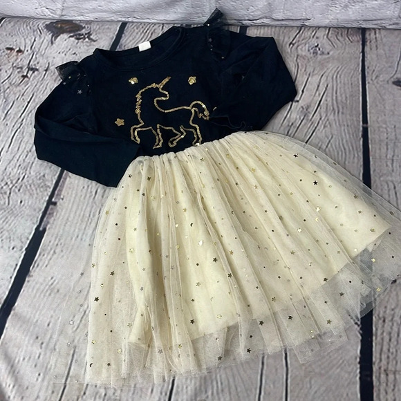 Fancy unicorn dress toddler size 3T - Picture 1 of 5
